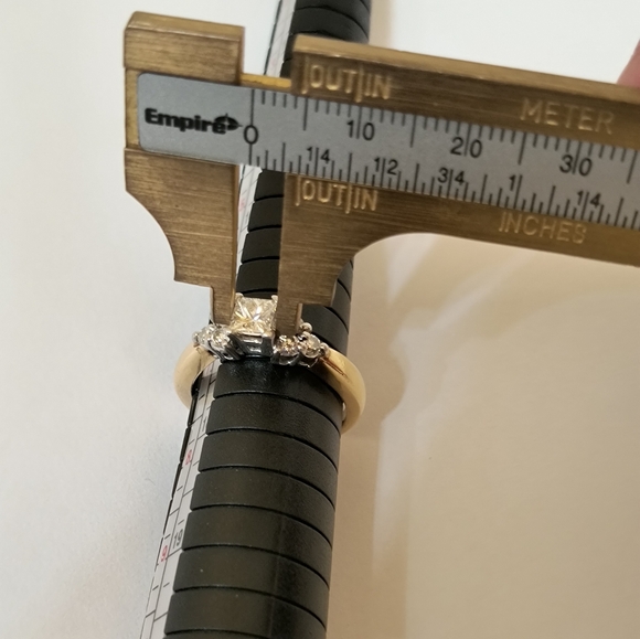 14k & Platinum Diamond Ring - Picture 10 of 14